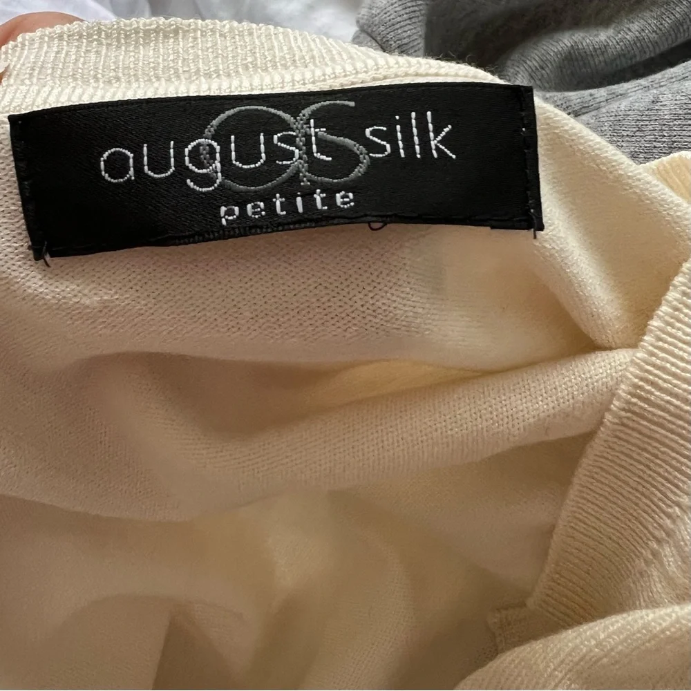 August silk cardigan - Picture 2 of 3